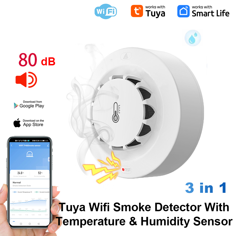 Home Security Alarm - Sensor de Temperatura e Umidade WiFi