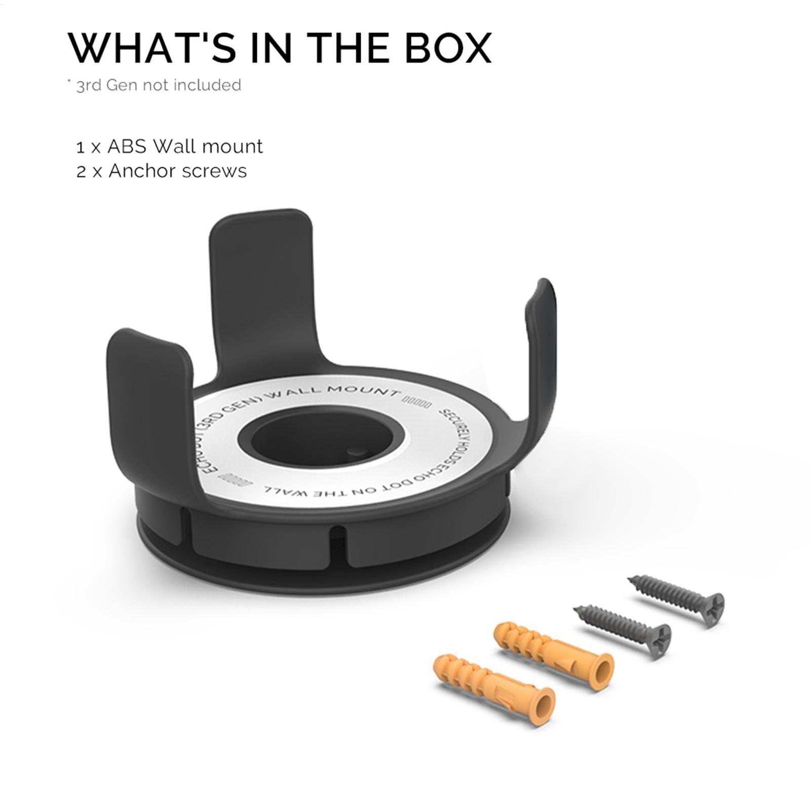 Amazon Speaker Echo Pop - Suporte de parede para Echo Dot