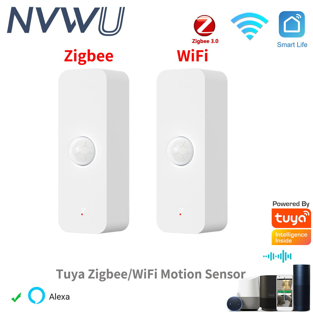 Home Security With Ai - Tuya wifi zigbee pir sensor de