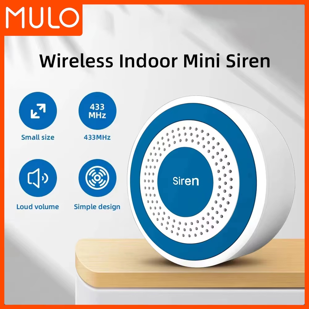 Sim Gsm Alarm - Mulo mini sirene de alarme sem