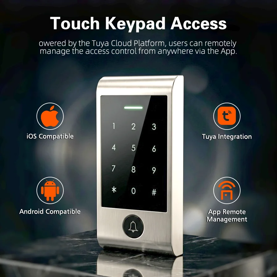 Home Security Locks - Sistema de Acesso com Teclado Touch