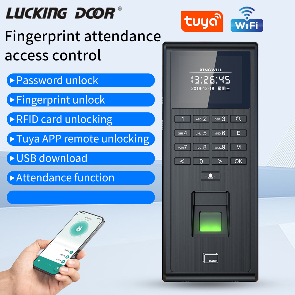 Home Security With Ai - Tuya inteligente biométrico reconhecimento de impressão