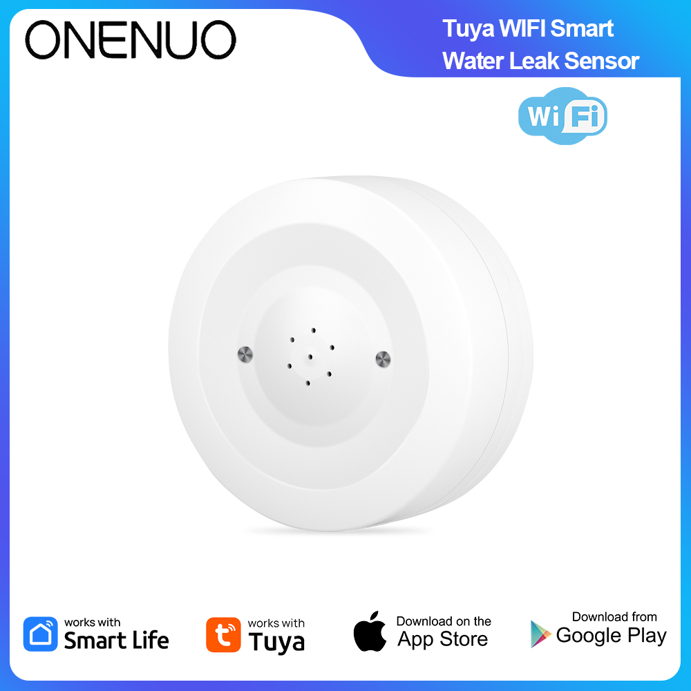 Home Security With Ai - Sensor de Vazamento de Água WiFi