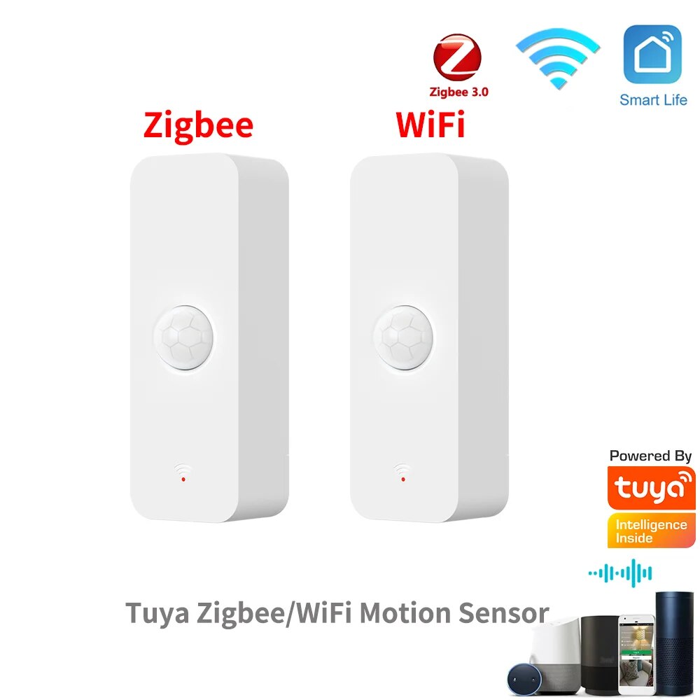 Home Security With Ai - Tuya-Zigbee Sensor de Movimento PIR, Casa