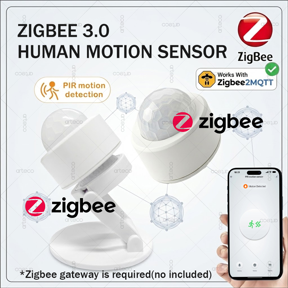 Home Security Alarm - Sensor de Movimento PIR Mini Zigbee