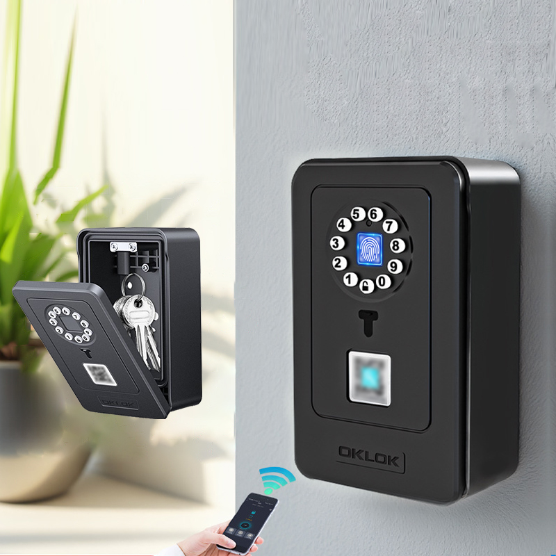 Home Security Locks - Cofre Inteligente com Design de Cadeado