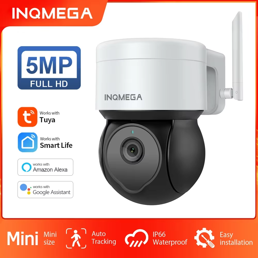 Home Yard Security - Inqmega 5mp tuya câmera ptz ao