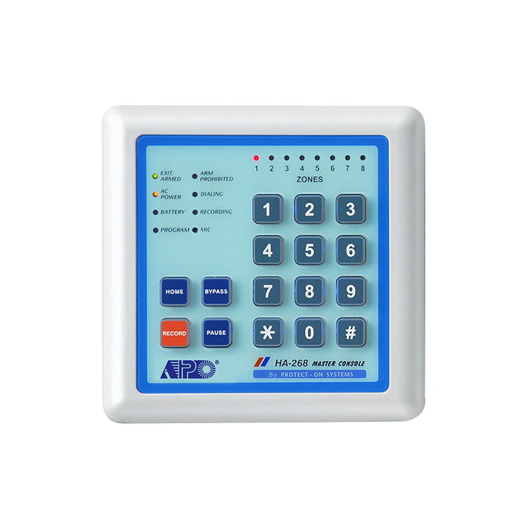 Home Security Number - Painel de Controle de Alarme de