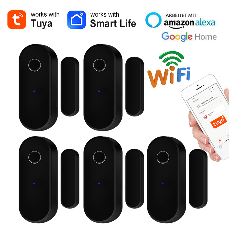 Home Security With Ai - Tuya wi fi porta aberta perto