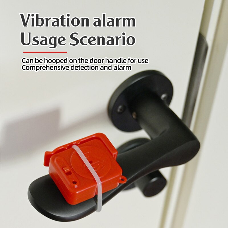 Home Security Alarm - Sensores de Alarme de Vibração Sem
