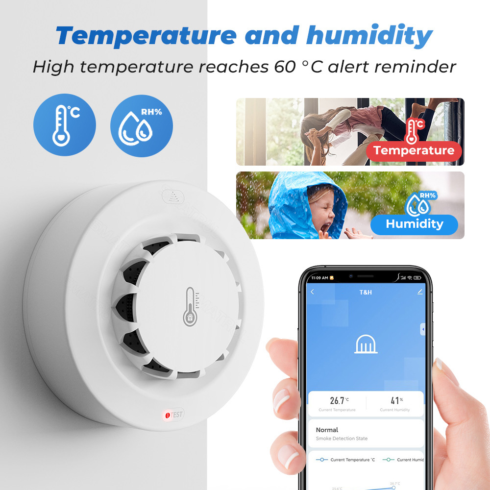 Sensor de Temperatura e Umidad - Home Security Alarm avaliação e preço