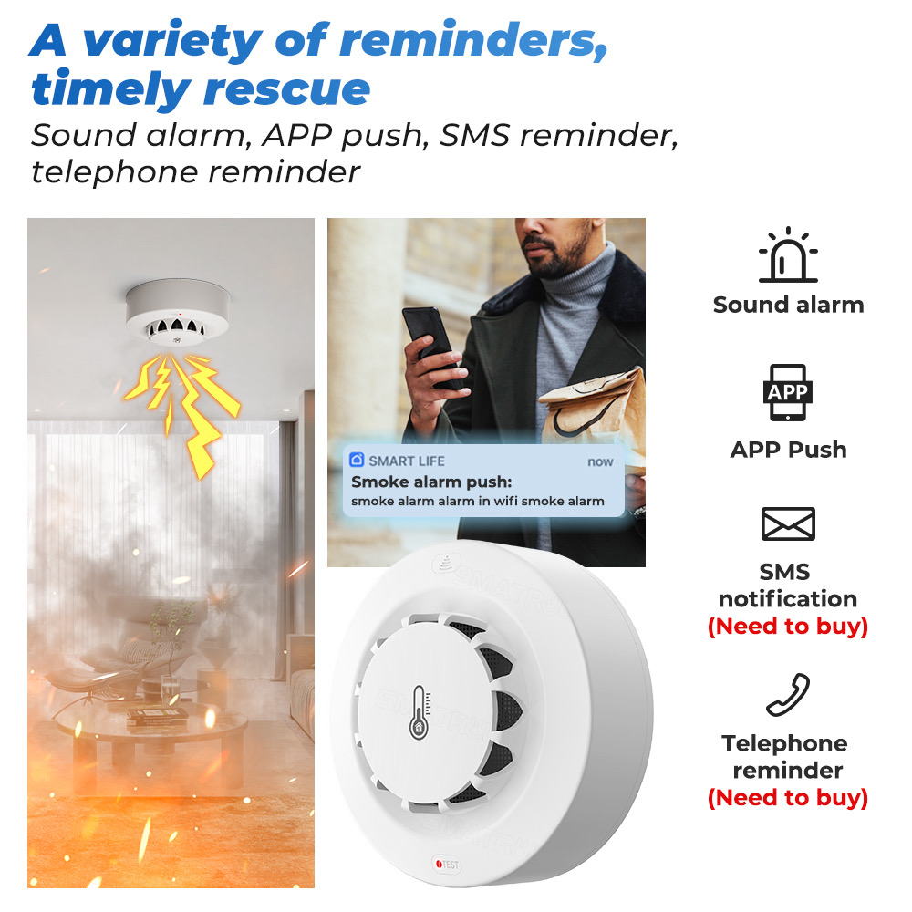 Sensor de Temperatura e Umidad - Home Security Alarm avaliação e preço