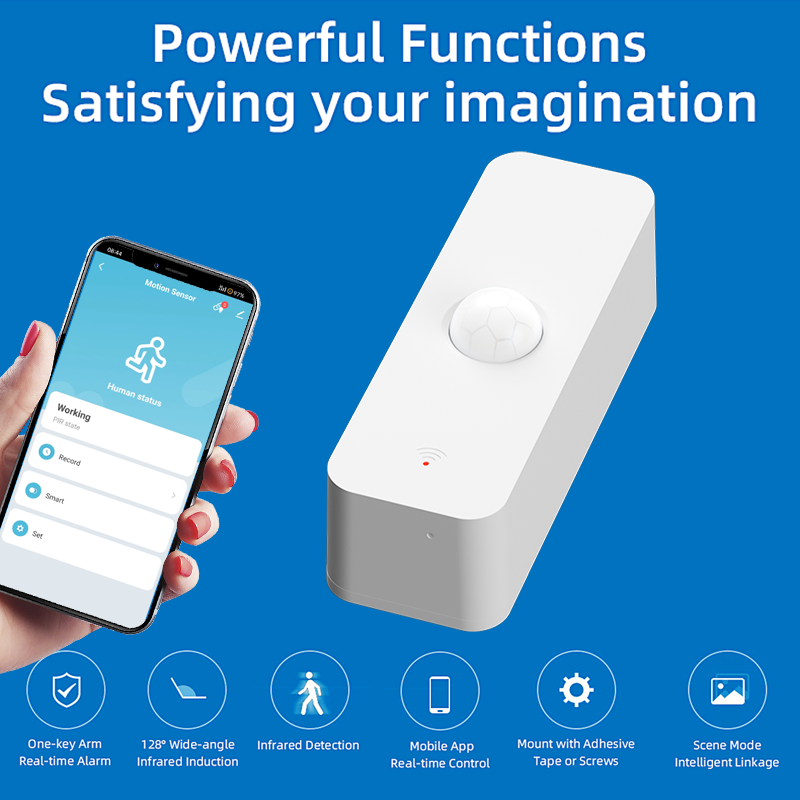Tuya wifi zigbee pir sensor de - Home Security With Ai avaliação e preço