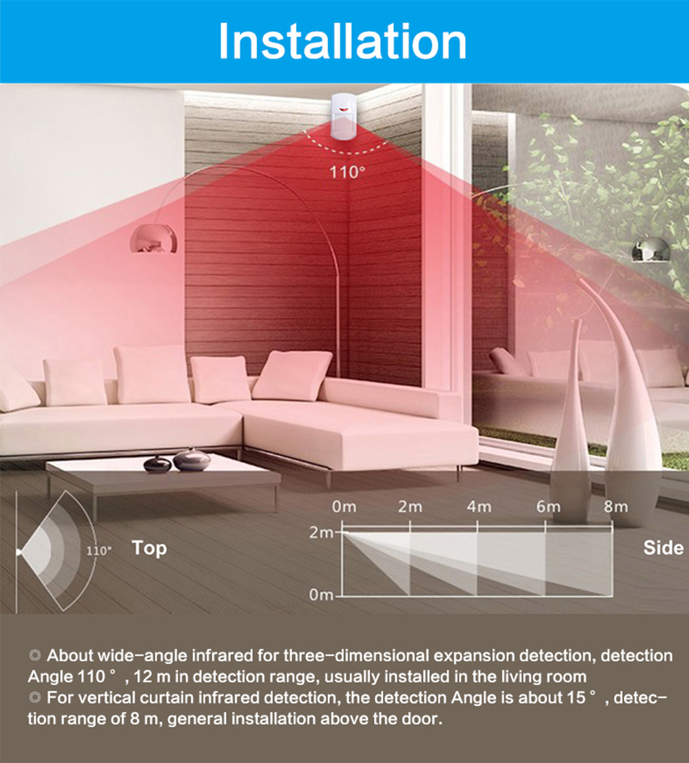Mulo pa96 pet imune pir detect - Pet Immune Pir Sensor avaliação e preço