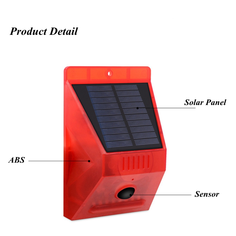 Lâmpada solar com controle rem - Home Yard Security avaliação e preço