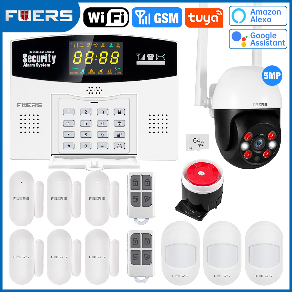 Fuers tuya kit sistema de alar - Home Security Number avaliação e preço