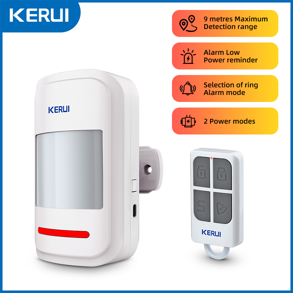 Kerui 433mhz sensor de movimen - Pet Immune Pir Sensor avaliação e preço