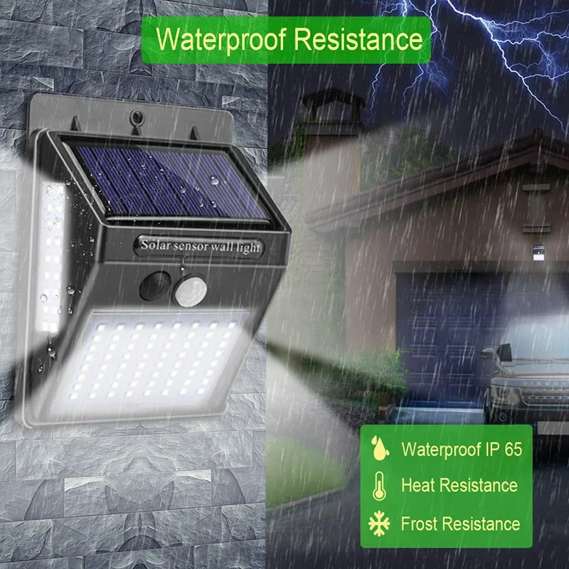 Luz de Parede Solar com Sensor - Home Yard Security avaliação e preço