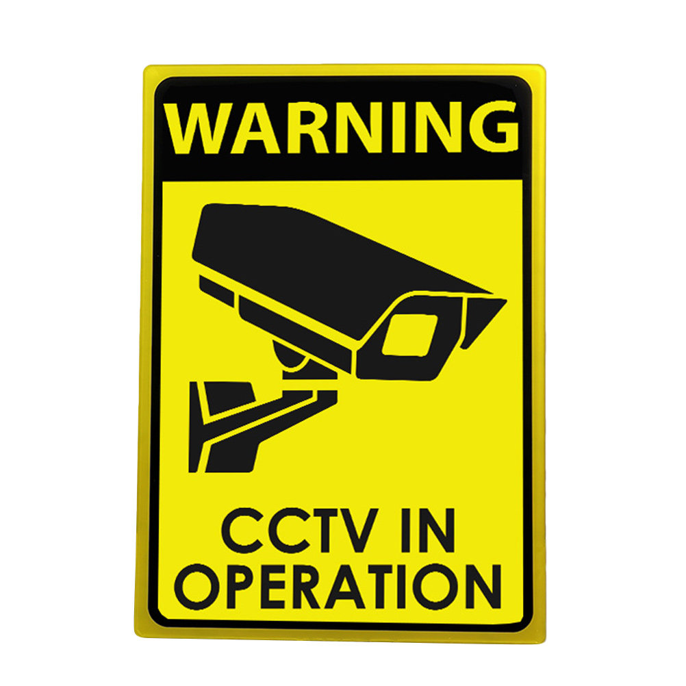 Placa de Aviso de Câmera de Se - Home Yard Security avaliação e preço