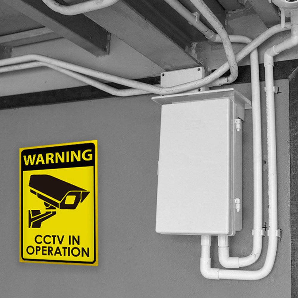 Placa de Aviso de Câmera de Se - Home Yard Security avaliação e preço
