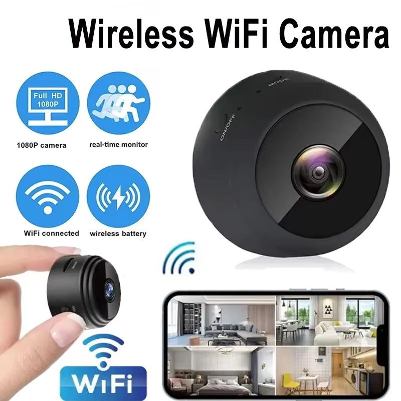 Nova câmera a9 wifi 1080p hd m - Home Security Systems Wireless avaliação e preço