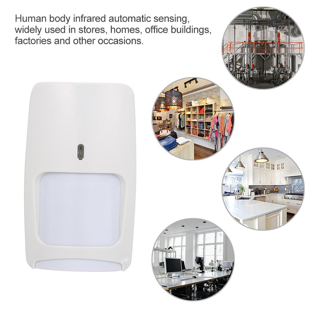 Wired Dual-Tech Detector de mo - Pet Immune Pir Sensor avaliação e preço