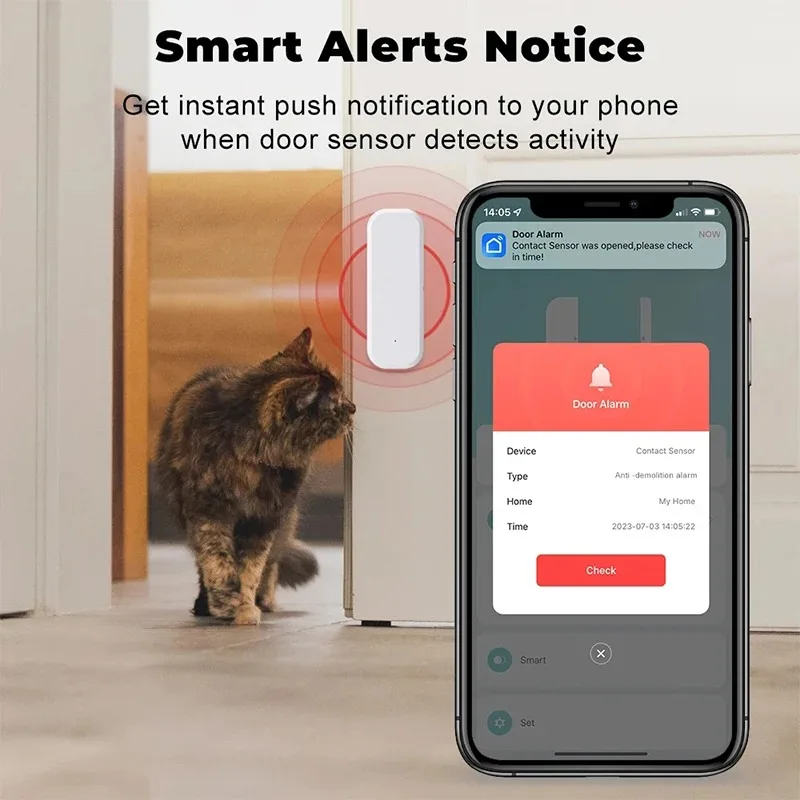 Sensor Inteligente Tuya WiFi p - Sim Gsm Alarm avaliação e preço