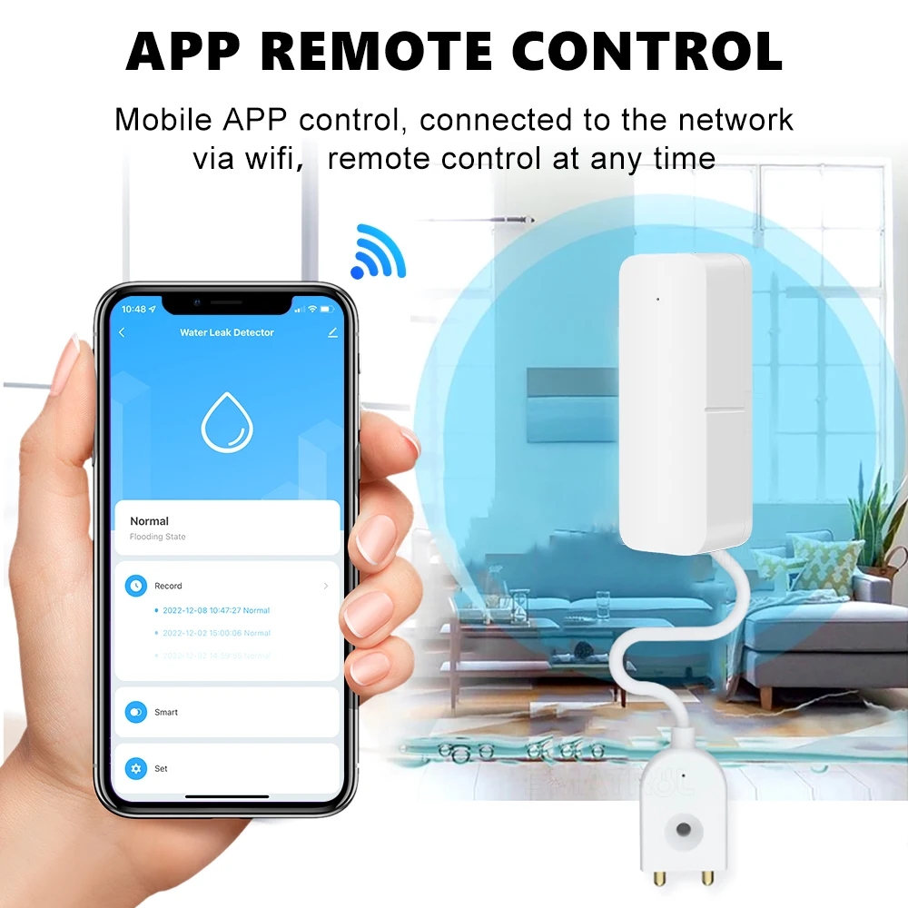 Tuya wi fi inteligente sensor  - Home Security With Ai avaliação e preço