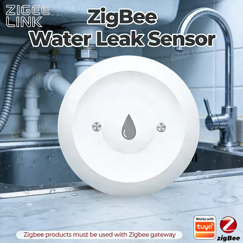 Sensor de Vazamento de Água Zi - Home Security With Ai avaliação e preço