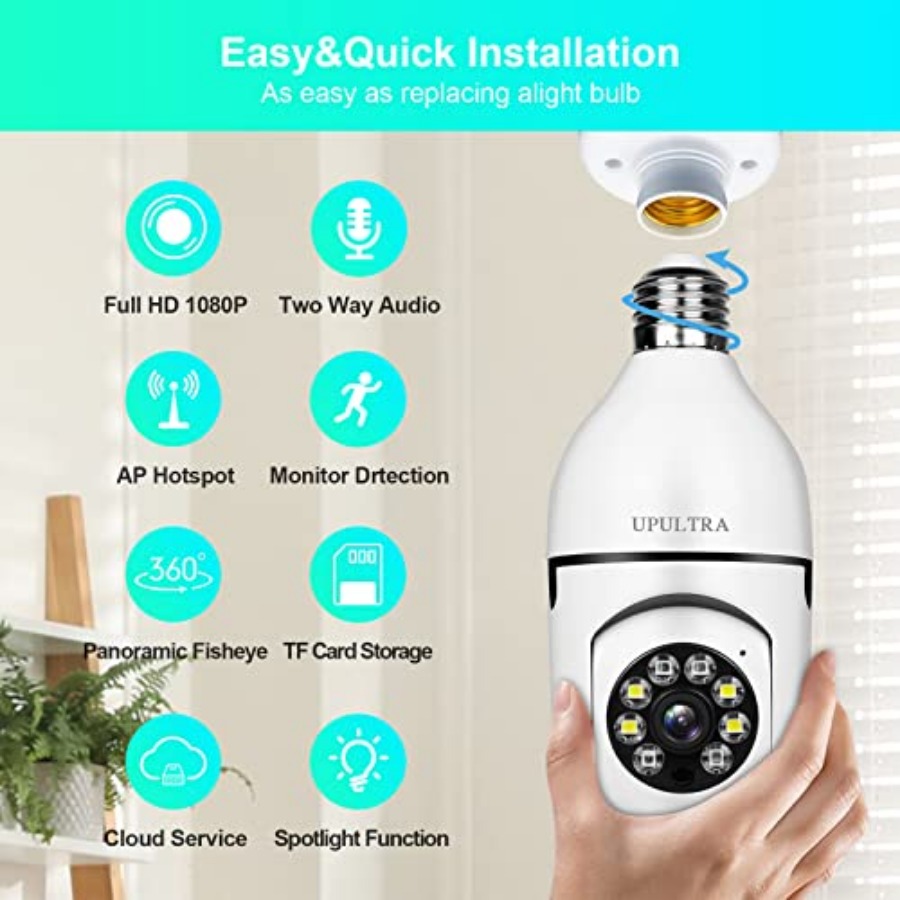 Câmera de segurança sem fio Wi - Home Security Alarm avaliação e preço
