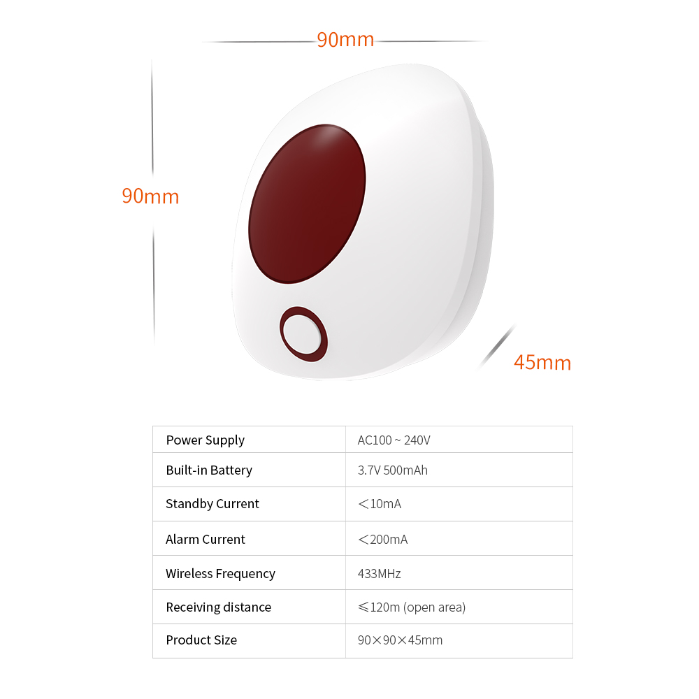 Staniot indoor sirene sem fio  - Sim Gsm Alarm avaliação e preço