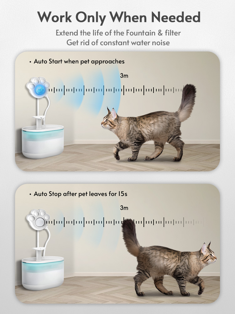Sensor de fonte de água para g - Pet Immune Pir Sensor avaliação e preço