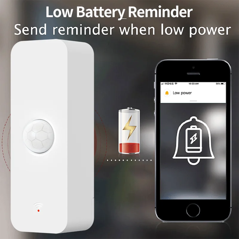 Tuya-Zigbee Sensor de Moviment - Home Security With Ai avaliação e preço