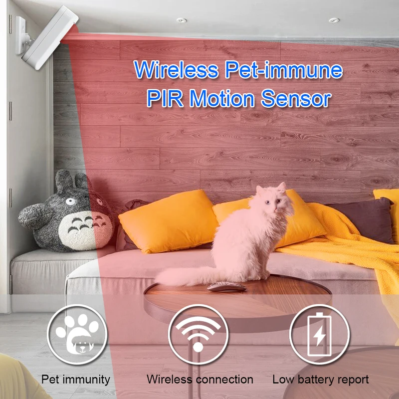 Sensor de Alarme de Movimento  - Pet Immune Pir Sensor avaliação e preço