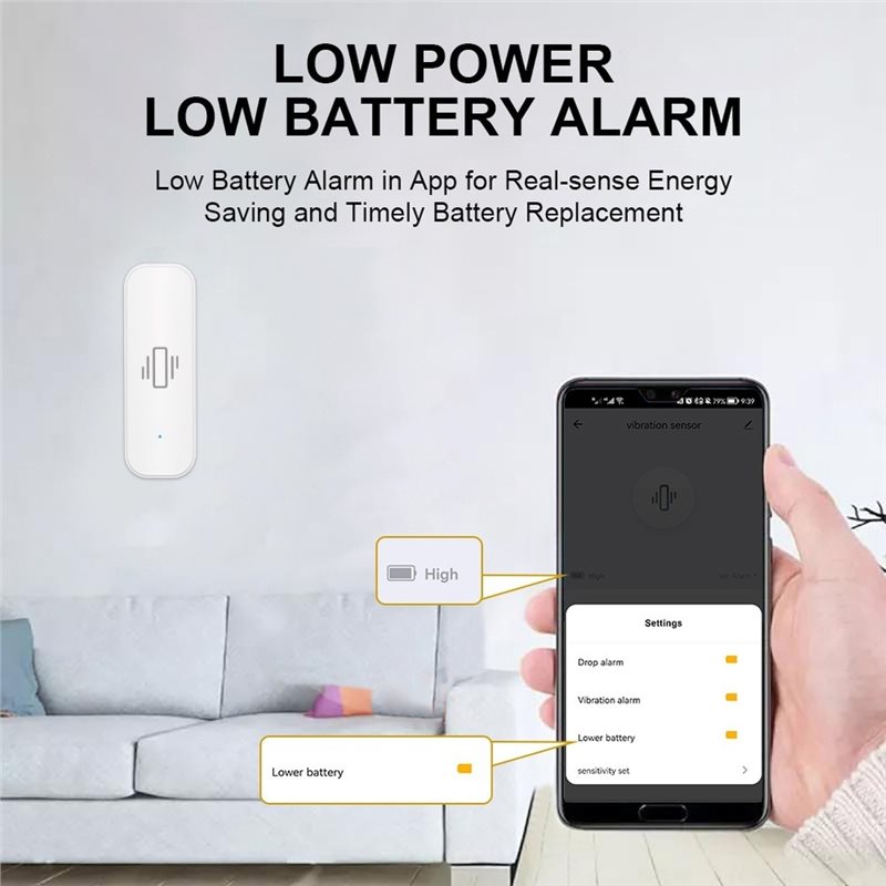 【VALUE MONEY】Sensor de Vibraçã - Home Security Alarm avaliação e preço