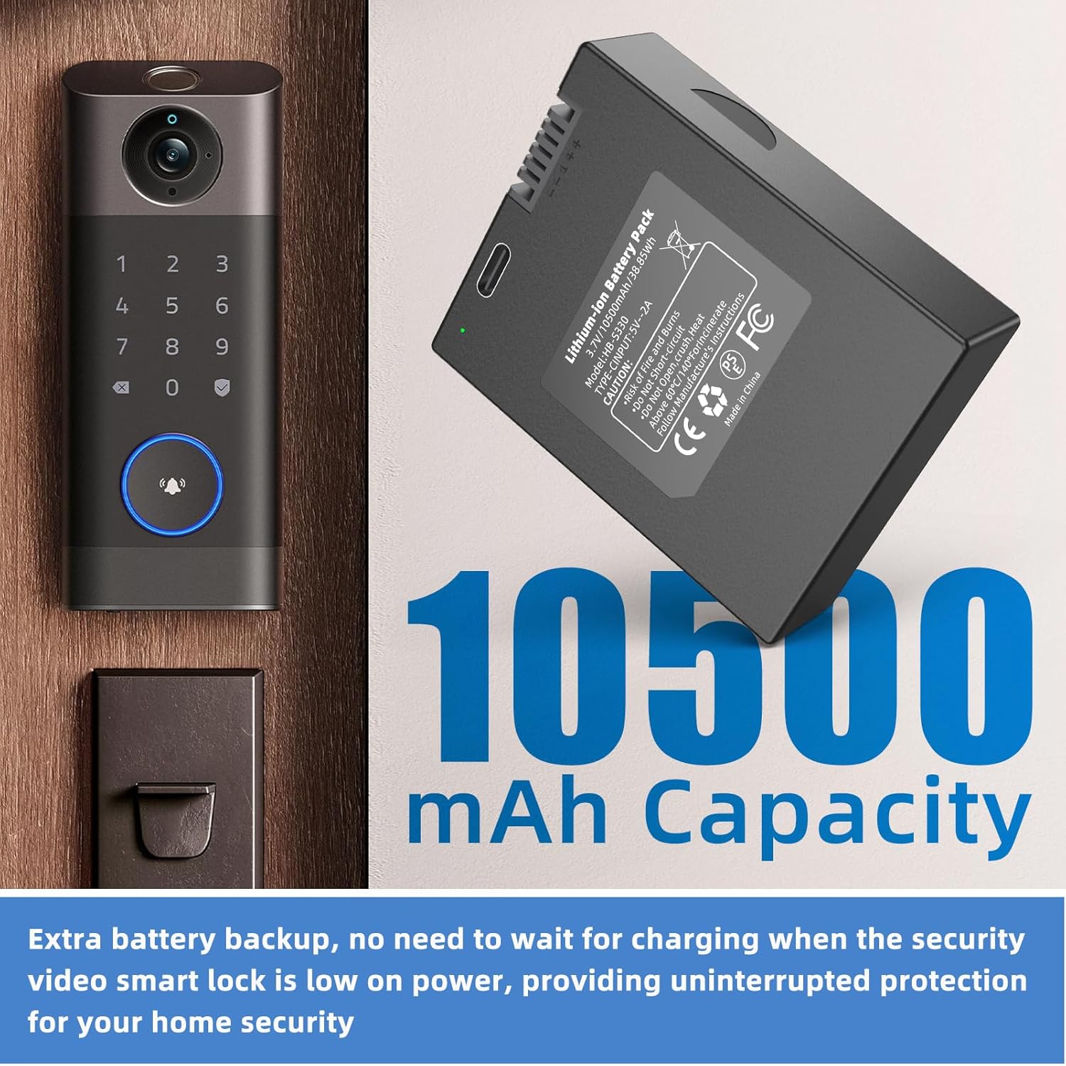 Bateria recarregável de segura - Home Security Eufy avaliação e preço