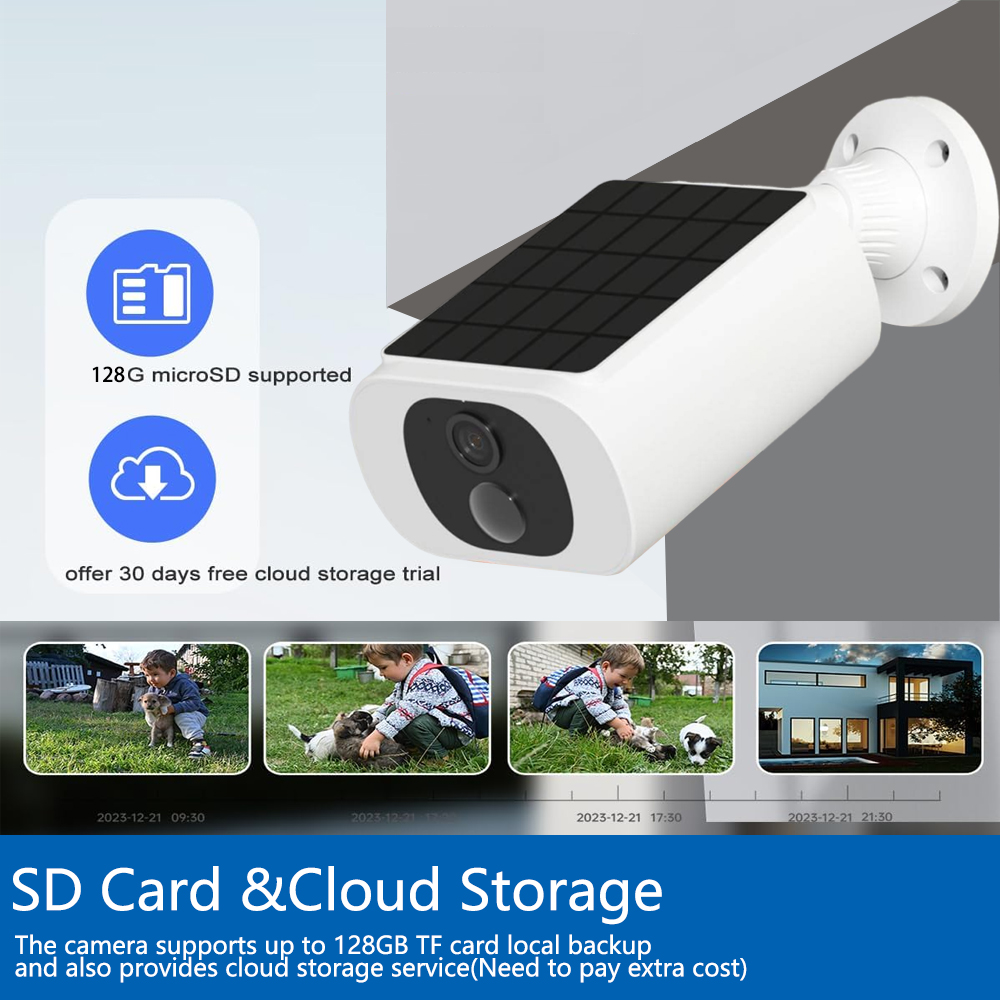 Câmera de Segurança Solar Tuya - Home Security Systems Wireless avaliação e preço