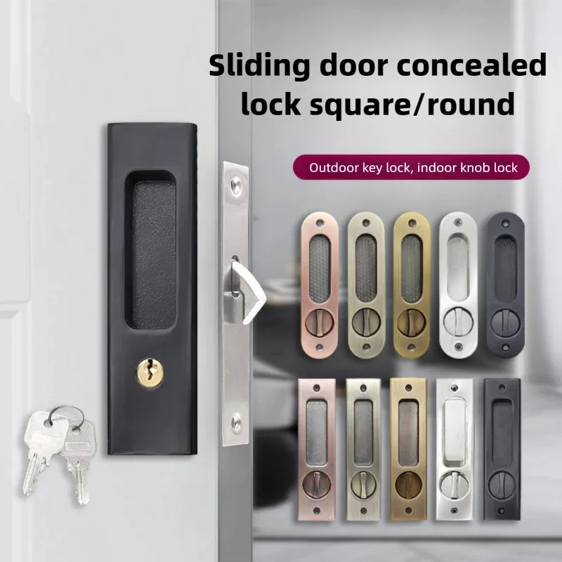 Fechadura da porta deslizante  - Home Security Locks avaliação e preço