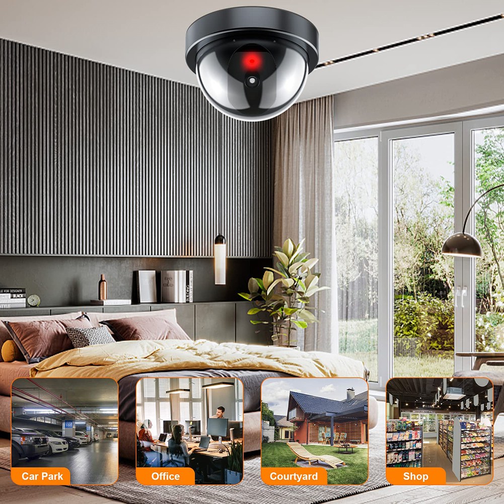Câmera de segurança falsa A55T - Home Security Systems Wireless avaliação e preço