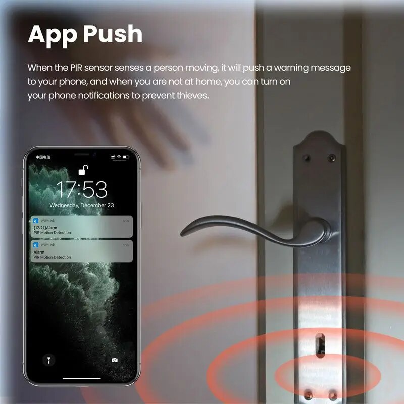 Zigbee-Mini PIR Motion Sensor, - Home Security Alarm avaliação e preço