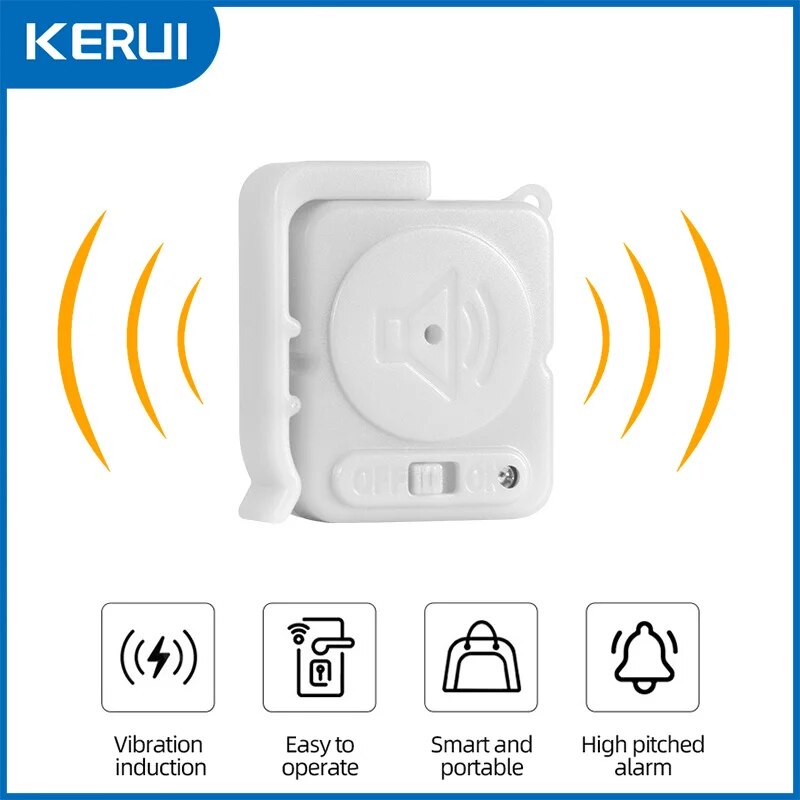 Sensores de Alarme de Vibração - Home Security Alarm avaliação e preço