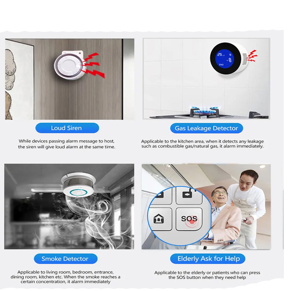 Sistema de alarme residencial  - Sim Gsm Alarm avaliação e preço