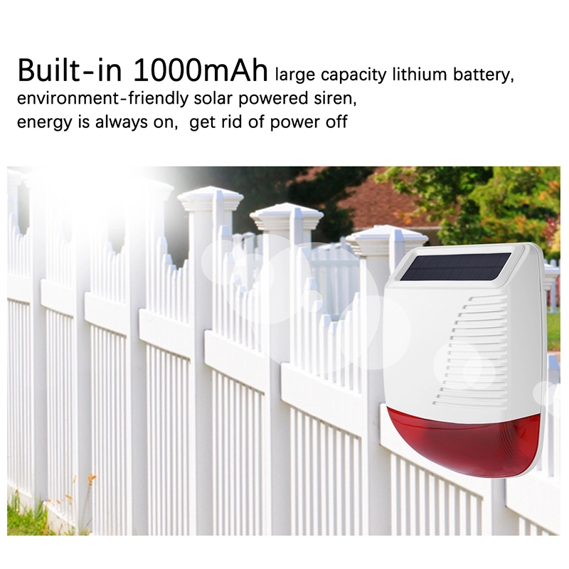 CPVAN Sirene sem fio externa 1 - Home Security Systems Wireless avaliação e preço